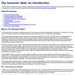 The Semantic Web: An Introduction