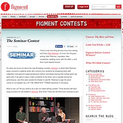 The Seminar Contest