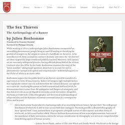 The Sex Thieves - HAU Books