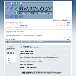 The Sim Blender