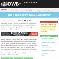 The Simple Intro to SVG Animation