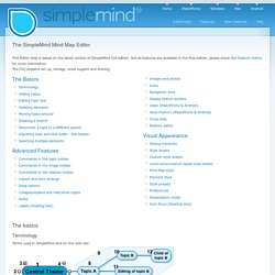The SimpleMind Mind Map Editor