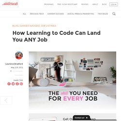 Why learning to code can help you land any job