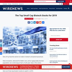 The Top Small Cap Biotech Stocks for 2019