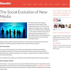 The Sociology of New Media