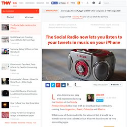 The Social Radio Lands on the iPhone