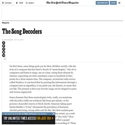 The Song Decoders at Pandora