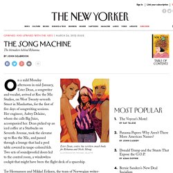 1) The Song Machine - The New Yorker
