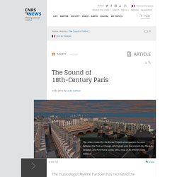 The Sound of 18th-Century Paris