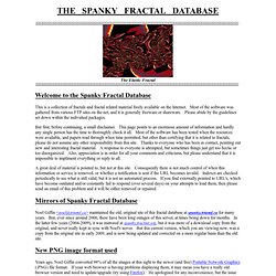 The Spanky Fractal Database
