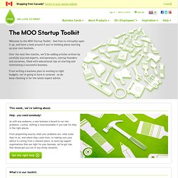 The MOO Startup Toolkit