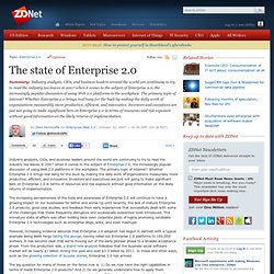 » The state of Enterprise 2.0