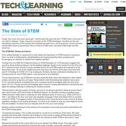 The State of STEM
