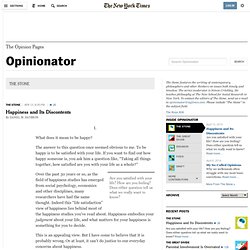 THE STONE - Opinionator