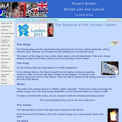 The Symbols of the Olympic Games