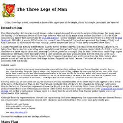 The Three Legs of Man