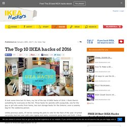 The Top 10 IKEA hacks of 2016