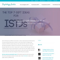 The Top 7 Gift Ideas for ISTJs