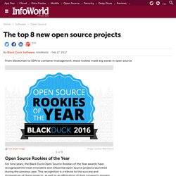 The top 8 new open source projects