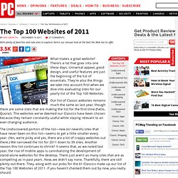 The Top 100 Websites of 2011