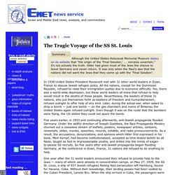 The Tragic Voyage of the SS St. Louis