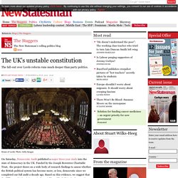 The UK's unstable constitution