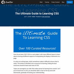 The Ultimate Guide to Learning CSS