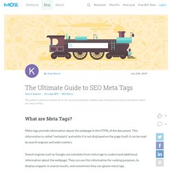 The Ultimate Guide to SEO Meta Tags
