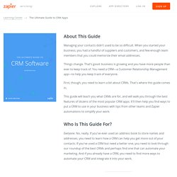 The Ultimate Guide to CRM Apps