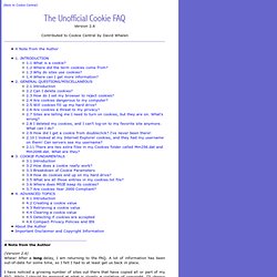 Le Cookie Unofficial FAQ