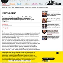 The vain brain
