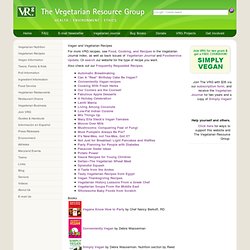 The Vegetarian Resource Group (VRG)