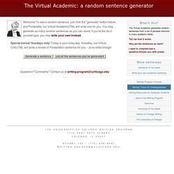 The Virtual Academic