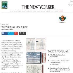 The Virtual Moleskine - The New Yorker