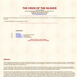 The Voice of The Silence