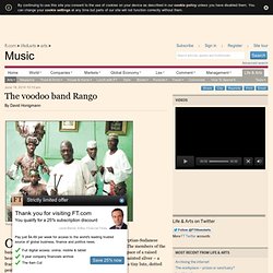 Arts - The voodoo band Rango