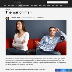 The war on men