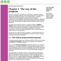 The way of the program