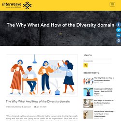 The Why What And How of the Diversity domain - Interweave Consulting - Medium
