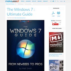 DOWNLOAD The Ultimate Windows 7 Guide