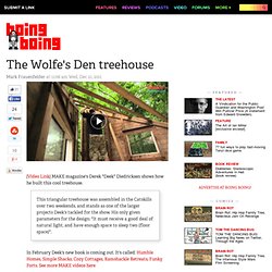 The Wolfe's Den treehouse