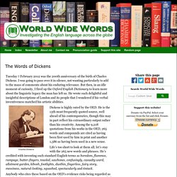 The Words of Dickens