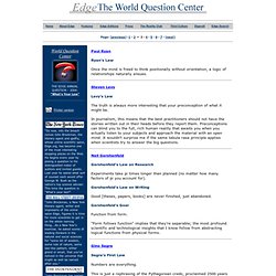 THE WORLD QUESTION CENTER 2004