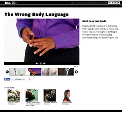 The Wrong Body Language