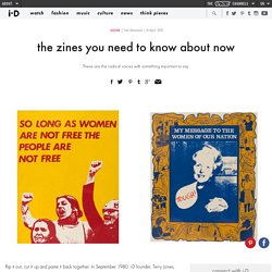 the zines you need to know about now