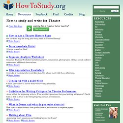 Howtostudy.org - When you hit the books - and they hit back.