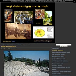 le théâtre à Athènes - Profs d'Histoire lycée Claude Lebois