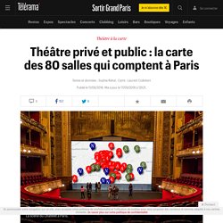 Théâtre privé et public : la carte des 80 salles qui comptent à Paris - Sortir Grand Paris