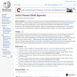 Action Theatre (Ruth Zaporah)