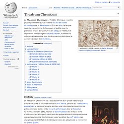 Theatrum Chemicum